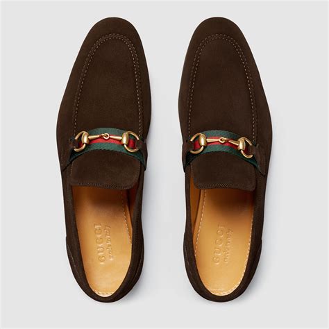 gucci brown loafers|gucci loafers suede.